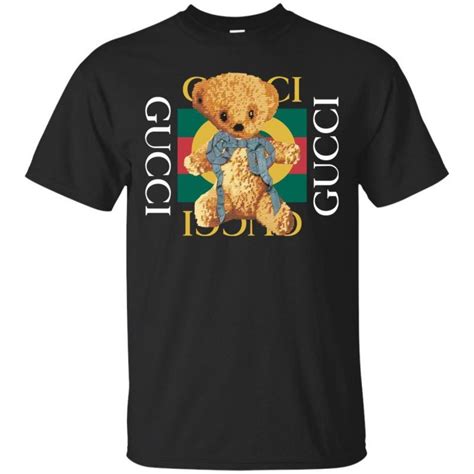 fake gucci bear t shirt|gucci shirt authentic.